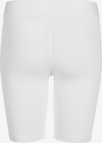 ADIDAS PERFORMANCE Skinny Sporthose in Weiß