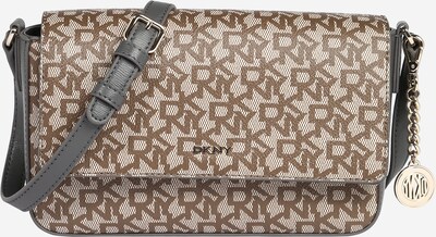 DKNY Taška cez rameno 'BRYANT' - béžová / hnedá / sivá, Produkt