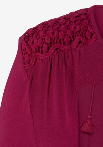 LASCANA Shirt in Roze