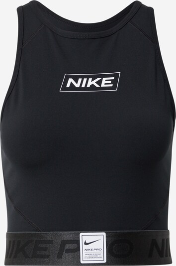 NIKE Sporttop in schwarz / weiß, Produktansicht