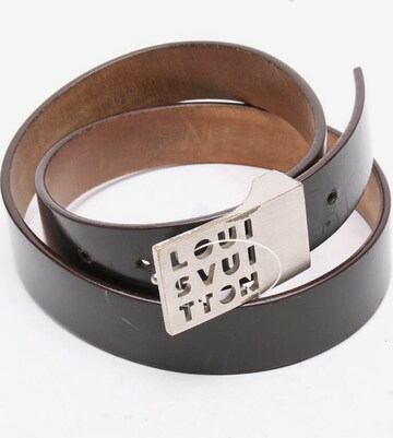 Louis Vuitton Belt & Suspenders in M in Black: front