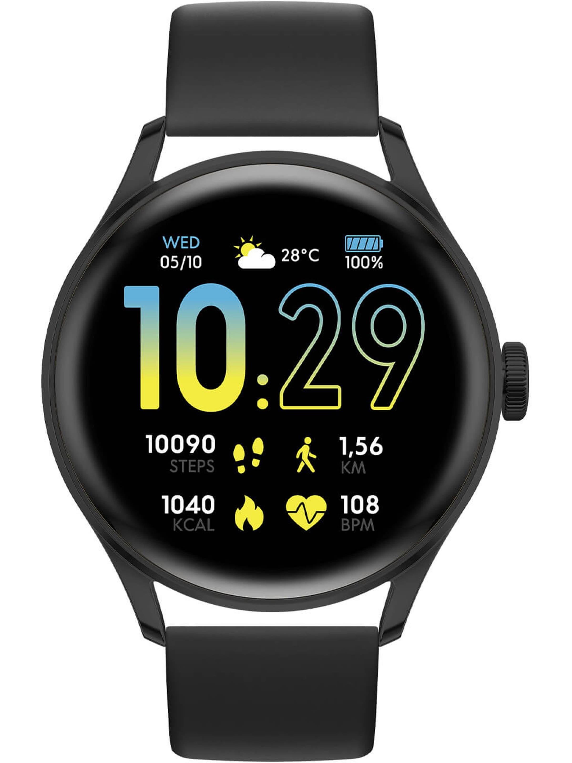 ICE WATCH Uhr in Schwarz: Vorderseite