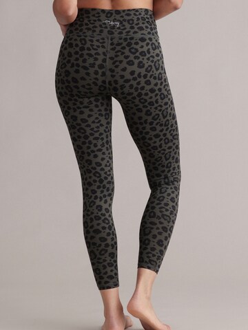 Hey Honey - Skinny Leggings 'Cropped' en verde