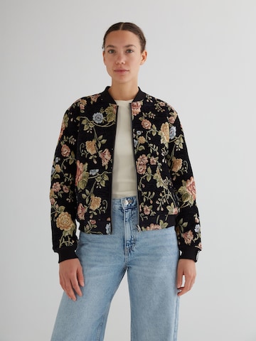 Yahmo Between-Season Jacket 'Berta' in Black: front