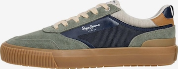 Baskets basses 'NOLAN STREET' Pepe Jeans en vert : devant