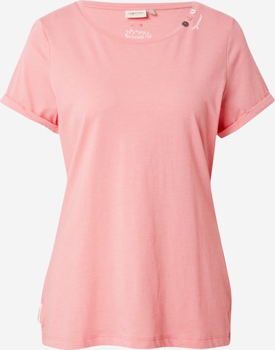 Ragwear T-Shirt 'FLLORAH' in lachs / weiß, Produktansicht