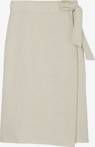 Marc O'Polo Rok in Beige: voorkant