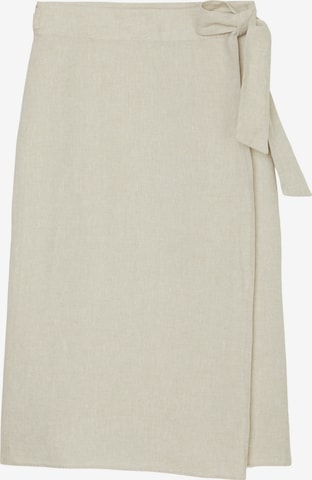 Marc O'Polo Skirt in Beige: front