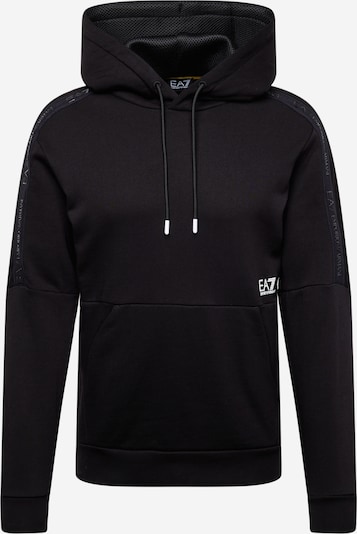 EA7 Emporio Armani Sweatshirt in Black / White, Item view