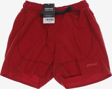 PYUA Shorts in S in Red: front