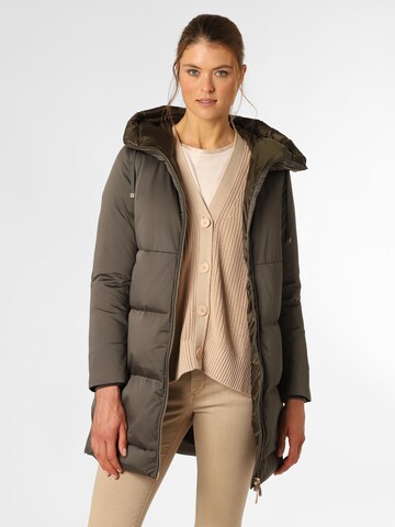 DUNO Winter Coat 'Talia' in Brown: front