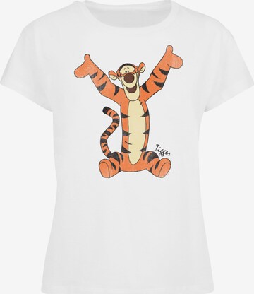 ABSOLUTE CULT T-Shirt 'Winnie The Pooh - Tigger' in Weiß: predná strana