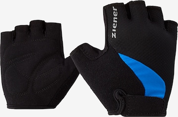 ZIENER Athletic Gloves 'CRIDO' in Black: front