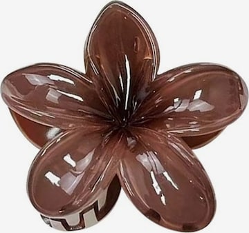 Ornement pour cheveux 'SOHO Moana Hair Clip - Brown' soho Hair accesoires en marron : devant
