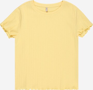 KIDS ONLY قميص 'MIMI' بلون أصفر: الأمام