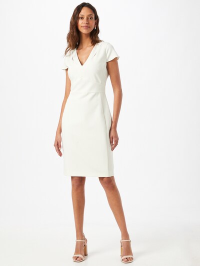 Rochie 'Dilira' BOSS Casual pe alb, Vizualizare model