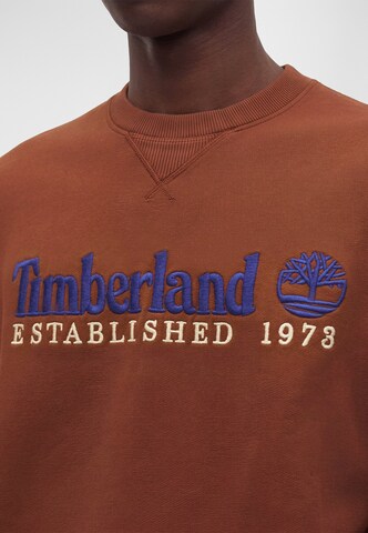 TIMBERLAND - Sudadera 'ESTABLISHED 1973' en marrón