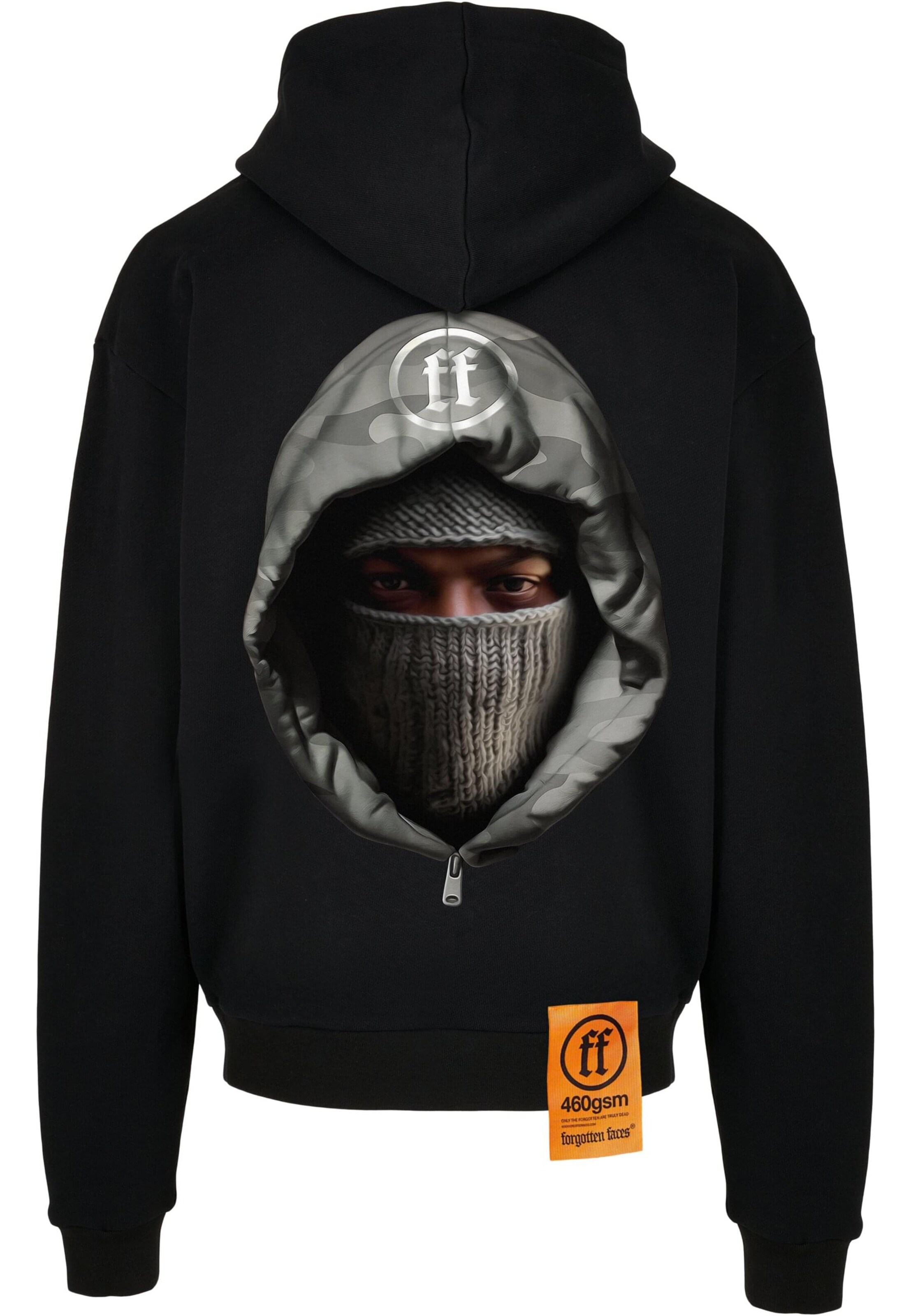 Forgotten Faces Mikina – černá