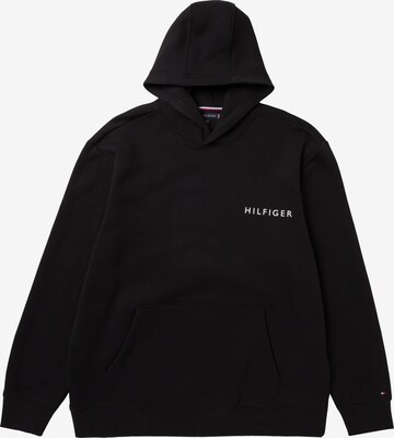 Tommy Hilfiger Big & Tall Sweatshirt in Schwarz: predná strana