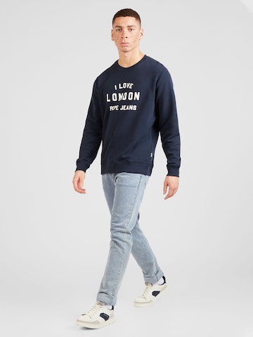 Pepe Jeans Sweatshirt i blå