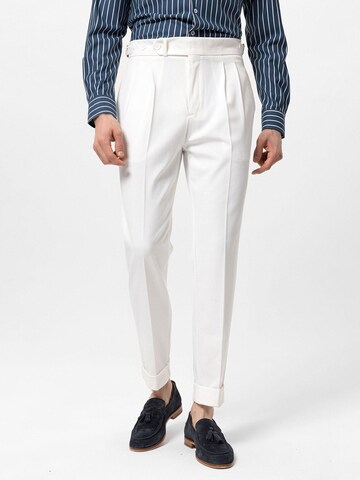 Antioch Tapered Trousers in Beige