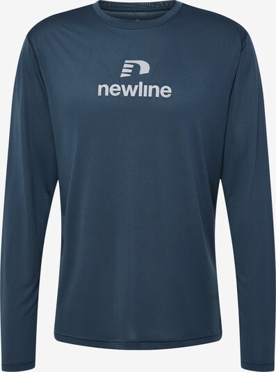 Newline T-Shirt fonctionnel en bleu / blanc chiné, Vue avec produit