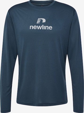 Newline Functioneel shirt in Blauw: voorkant