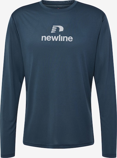 Newline Functioneel shirt in de kleur Blauw / Wit gemêleerd, Productweergave