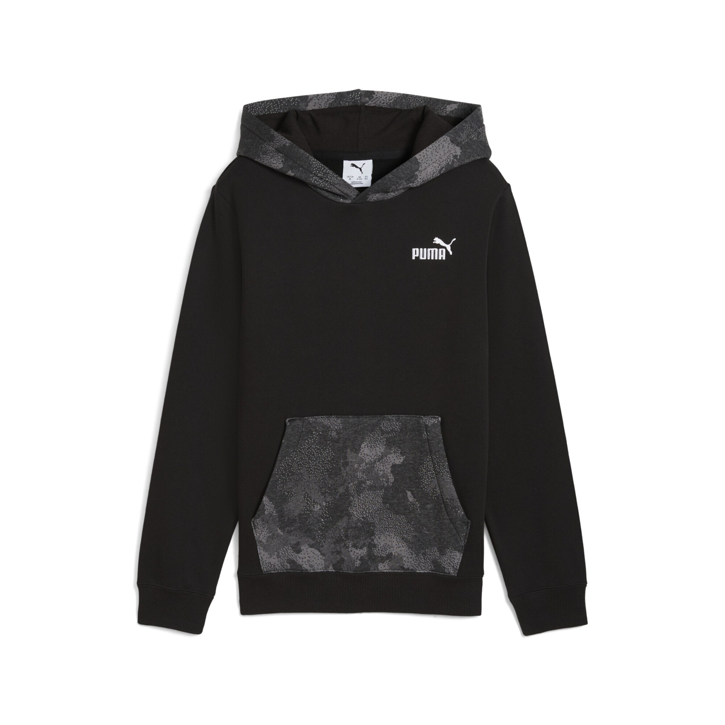 Sweat de sport PUMA en noir : devant
