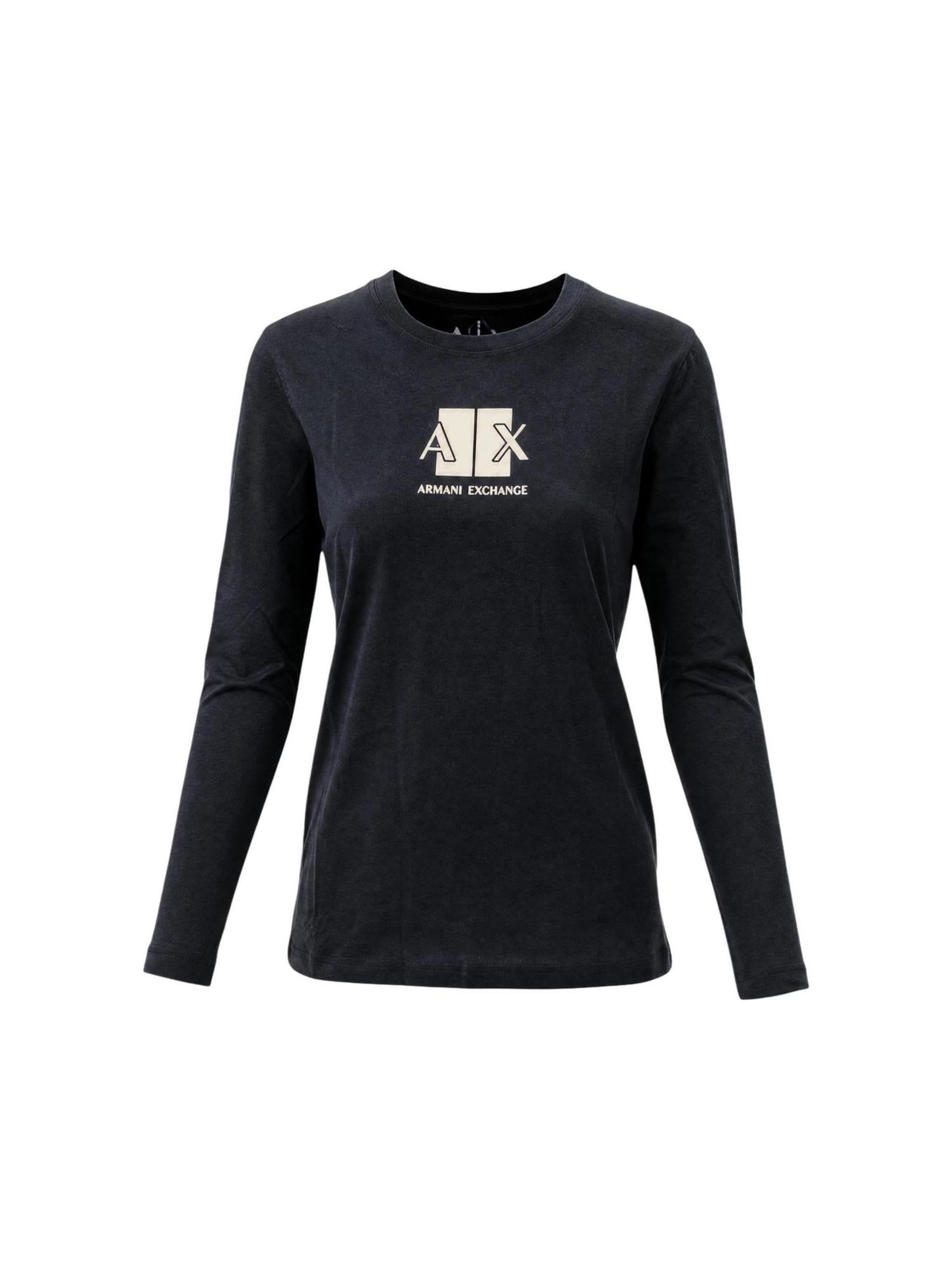 Maglietta 'XW002774 AF10356' di ARMANI EXCHANGE in nero: frontale
