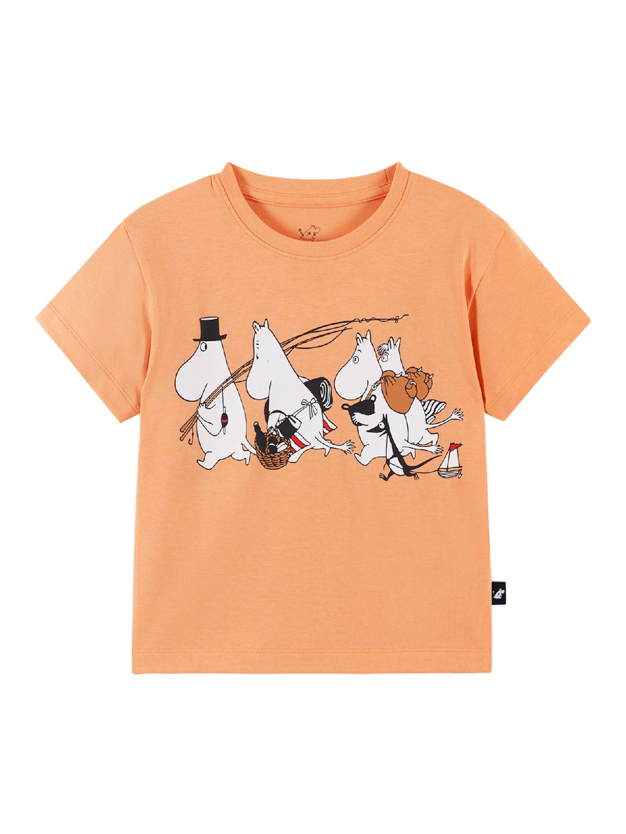 T-Shirt 'Moomin Gosa' Reima en rose : devant