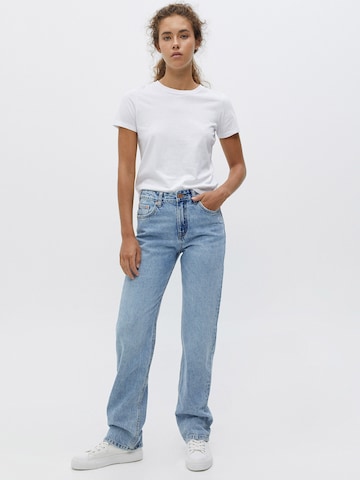 Pull&Bear Regular Jeans in Blau