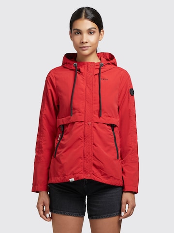 khujo Between-Season Jacket in Red: front