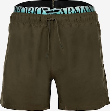 Emporio Armani Plavky – zelená: přední strana