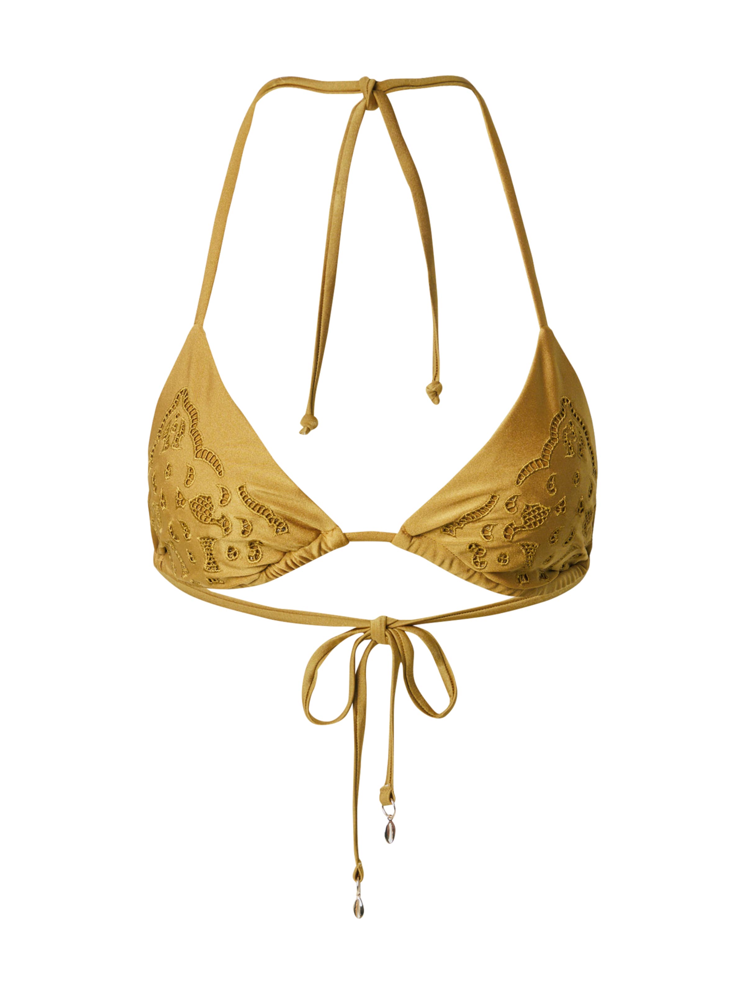 Triangolo Top per bikini di Hunkemöller in giallo: frontale