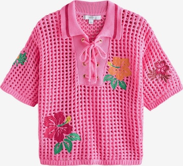 Chemisier Next en rose : devant