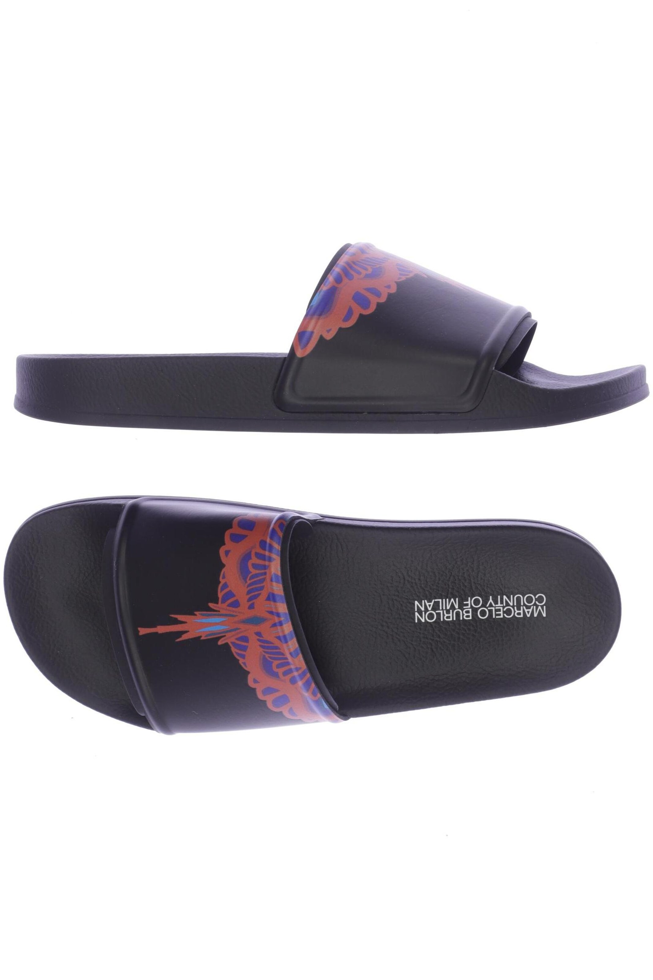 Marcelo Burlon Sandalen 42 in Schwarz: Vorderseite
