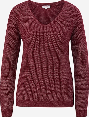 s.Oliver Sweater in Red: front