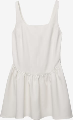 Pull&Bear Mekko värissä valkoinen: etupuoli