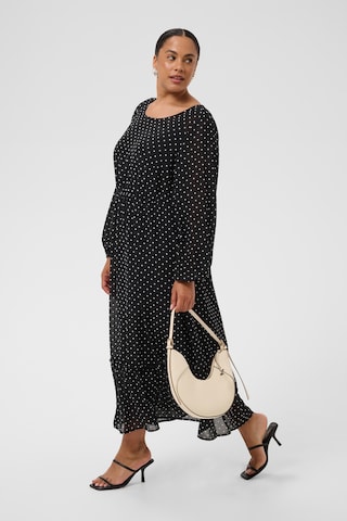 Robe KAFFE CURVE en noir