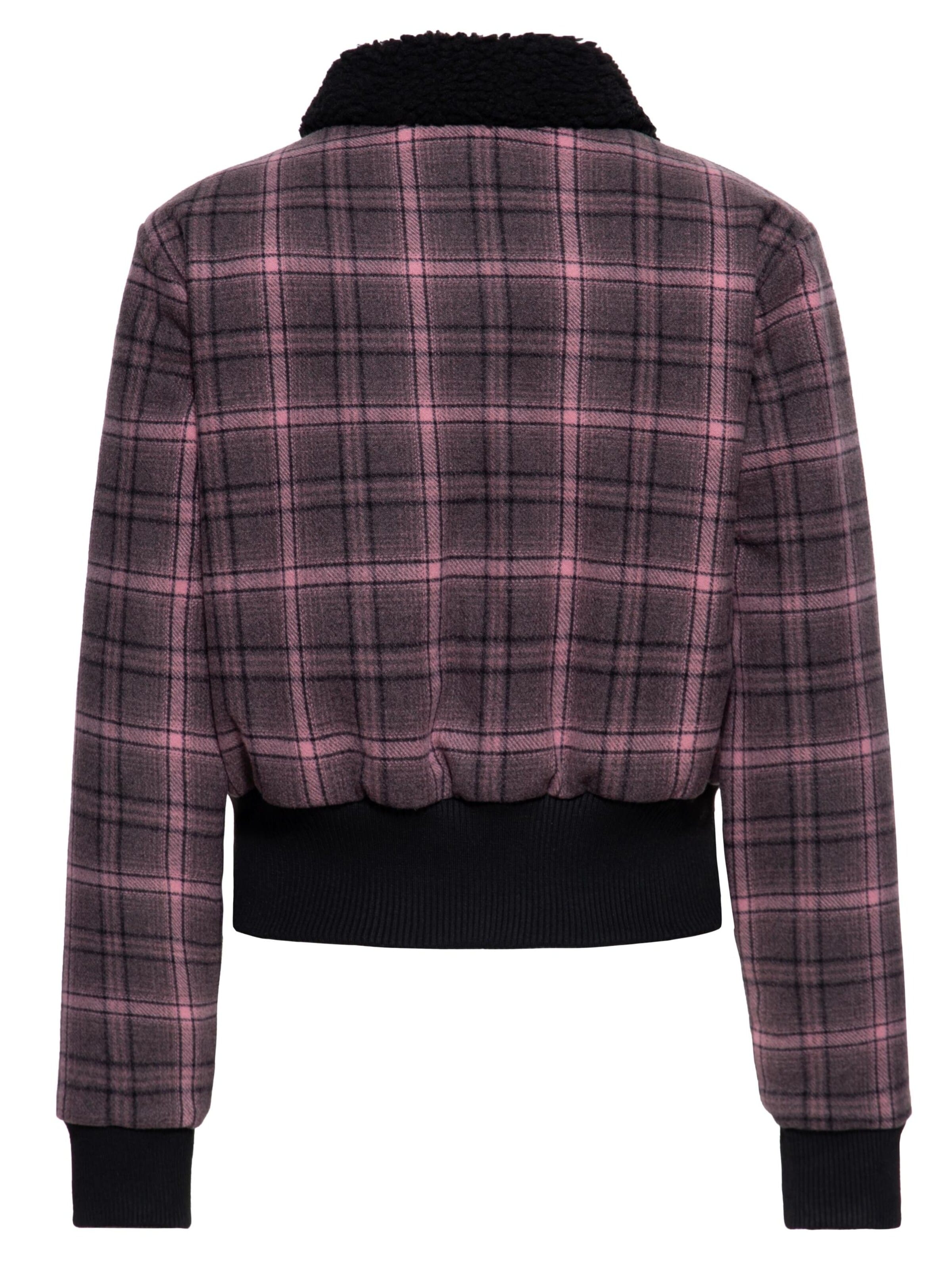 Queen Kerosin Winter Jacket in Pink