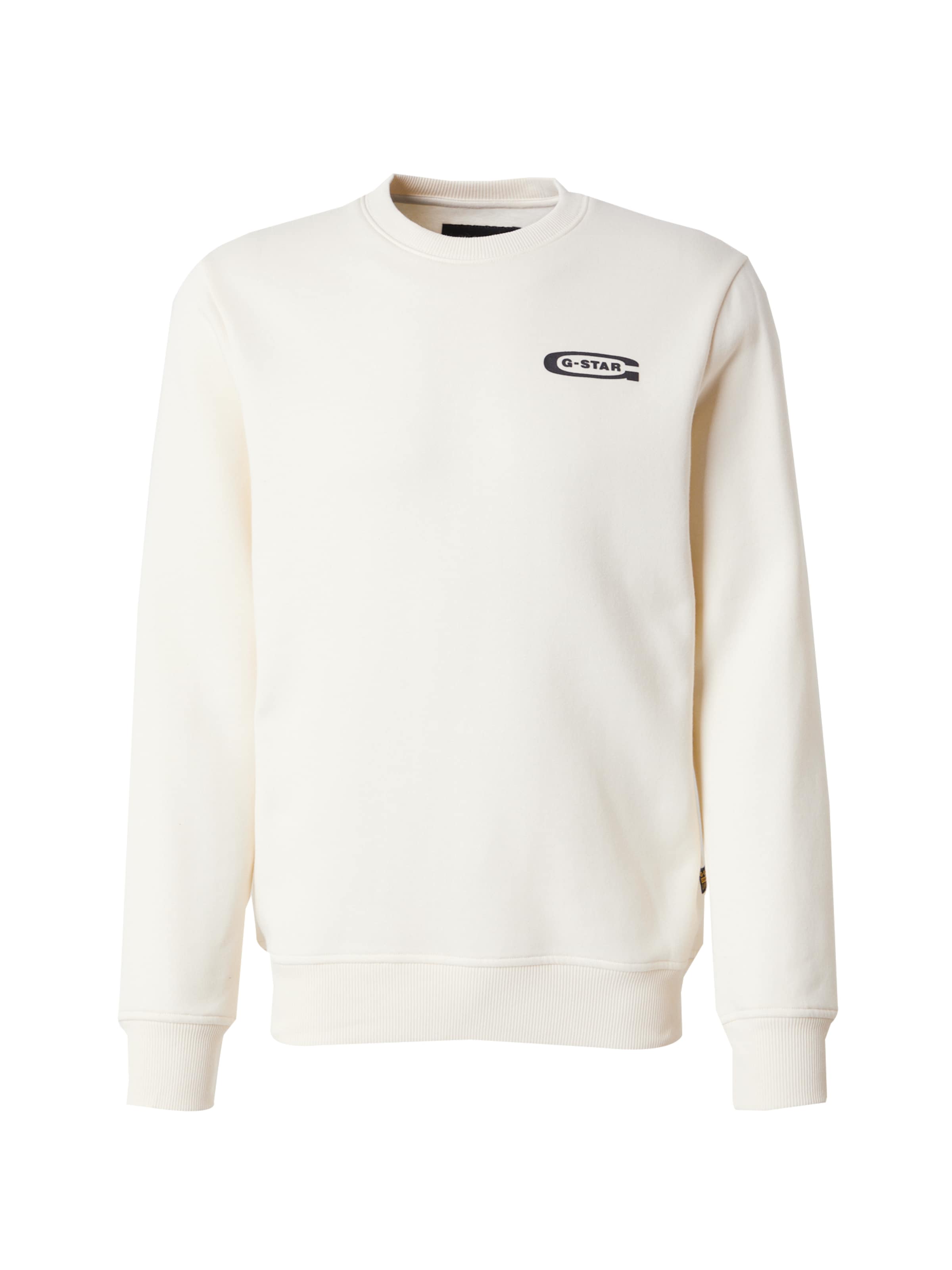 Bluză de molton 'Old Skool' de la G-STAR pe bej: față