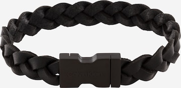 Bracelet Calvin Klein en noir : devant