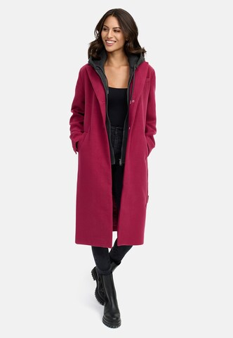 Manteau mi-saison 'Kekstraum 14' NAVAHOO en rouge