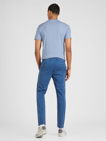 BOSS Ozke Chino hlače | modra barva