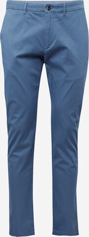 TOMMY HILFIGER - Slimfit Calças chino 'Bleecker' em azul: frente