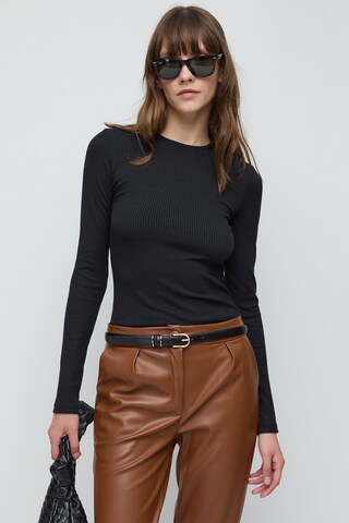 No Matter What Blouse in Black: front