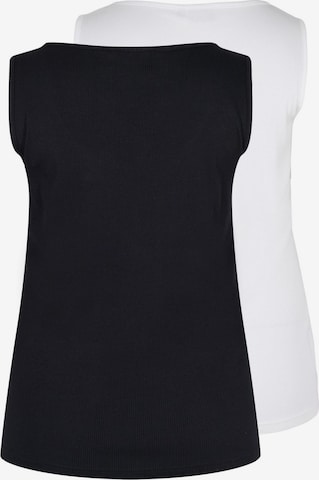 Zizzi Top in Schwarz