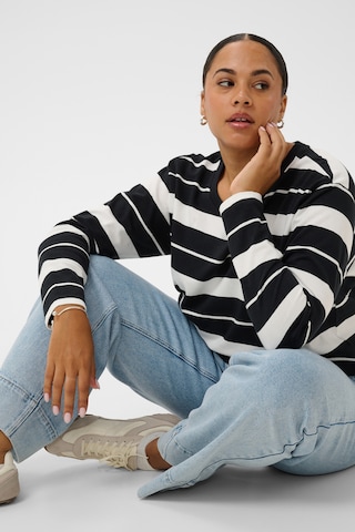 KAFFE CURVE Shirt in Black