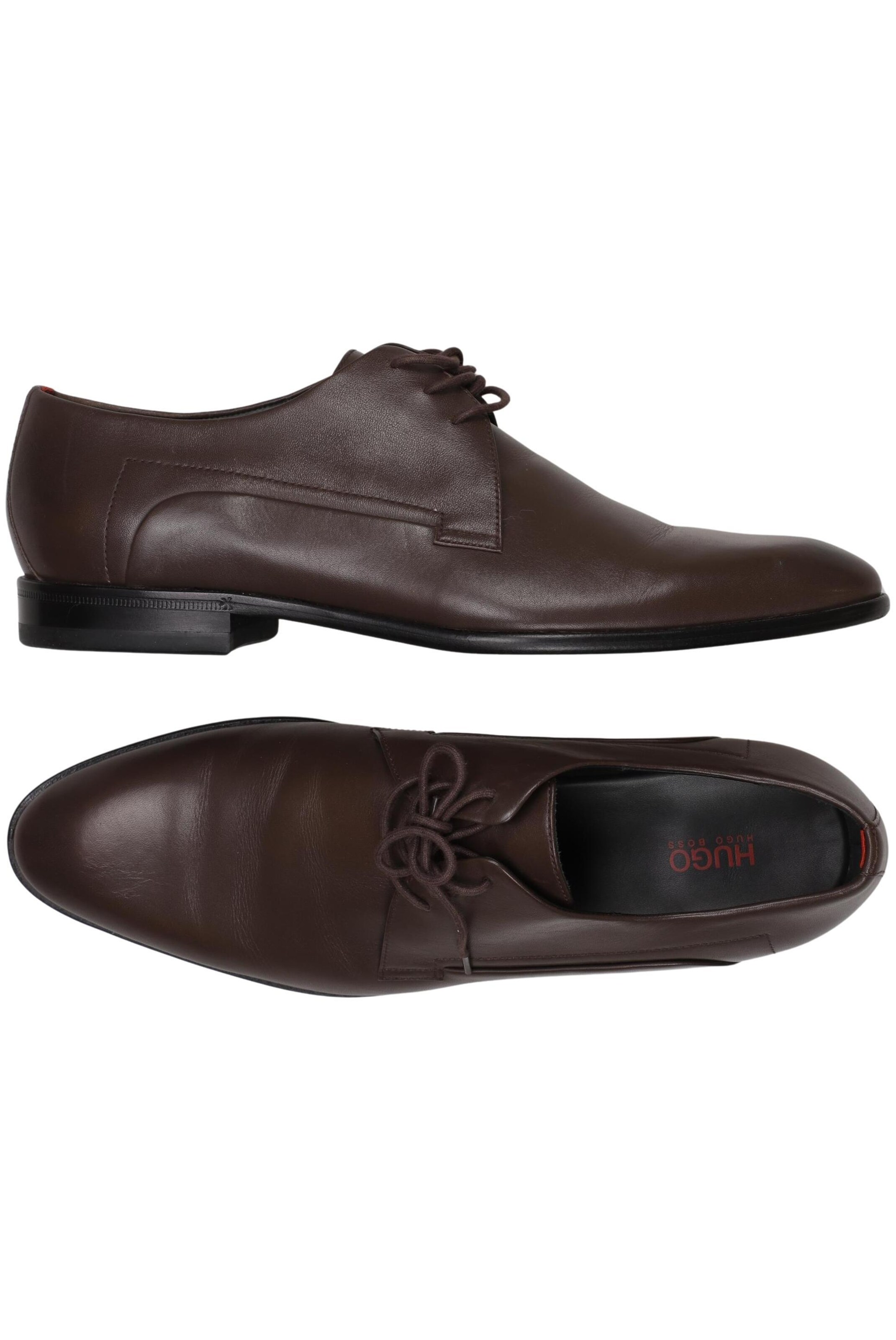 HUGO Flats & Loafers in 42 in Brown: front